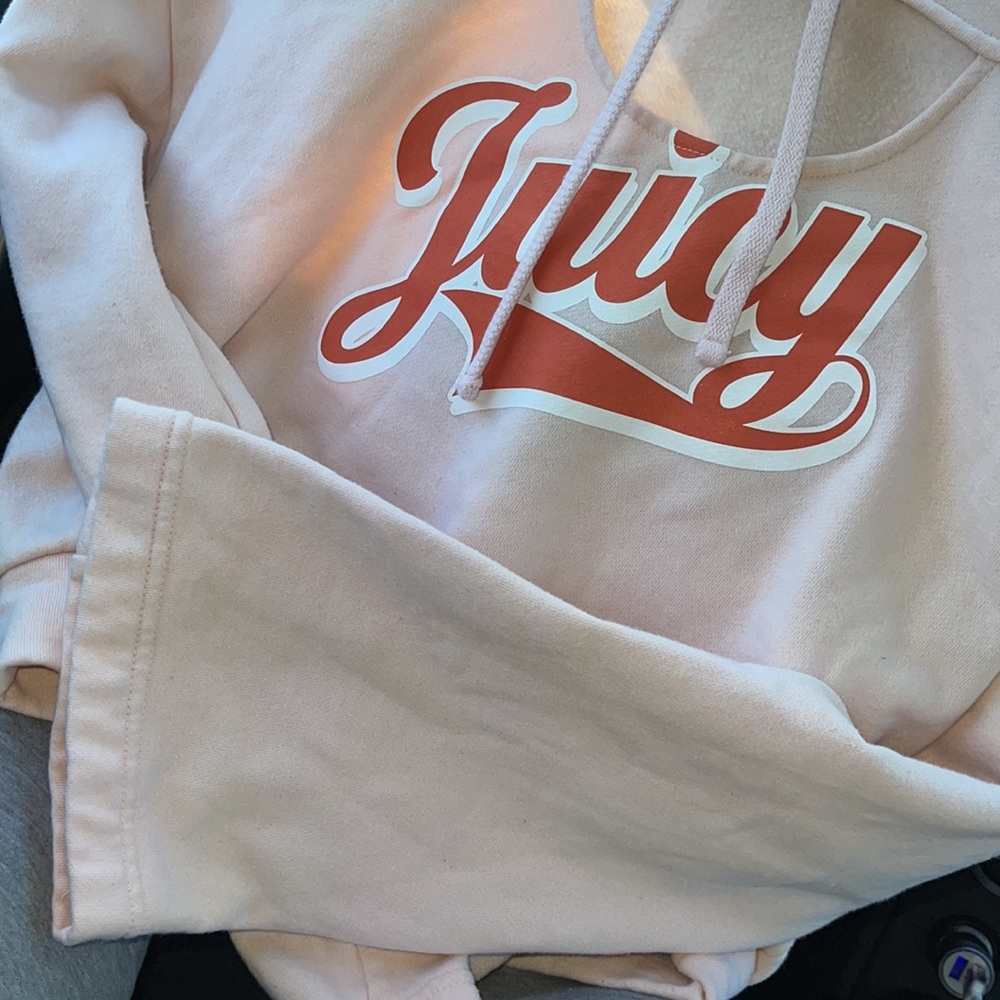 Juicy by juicy cropped hooded sweater - Picture 2 of 4